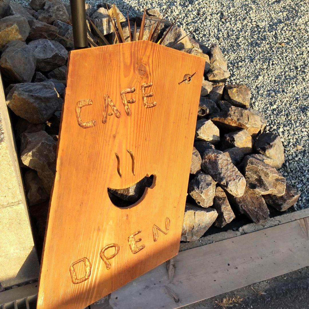 ウェルカムボード　カフェ風　流木インテリア　cafe　珈琲店