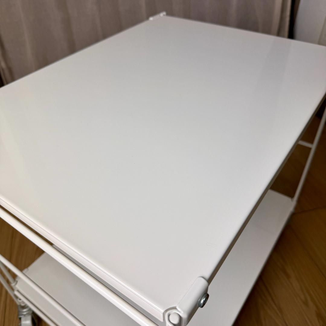 廃盤品　無印良品 スチールユニットシェルフ ミニ ライトグレー