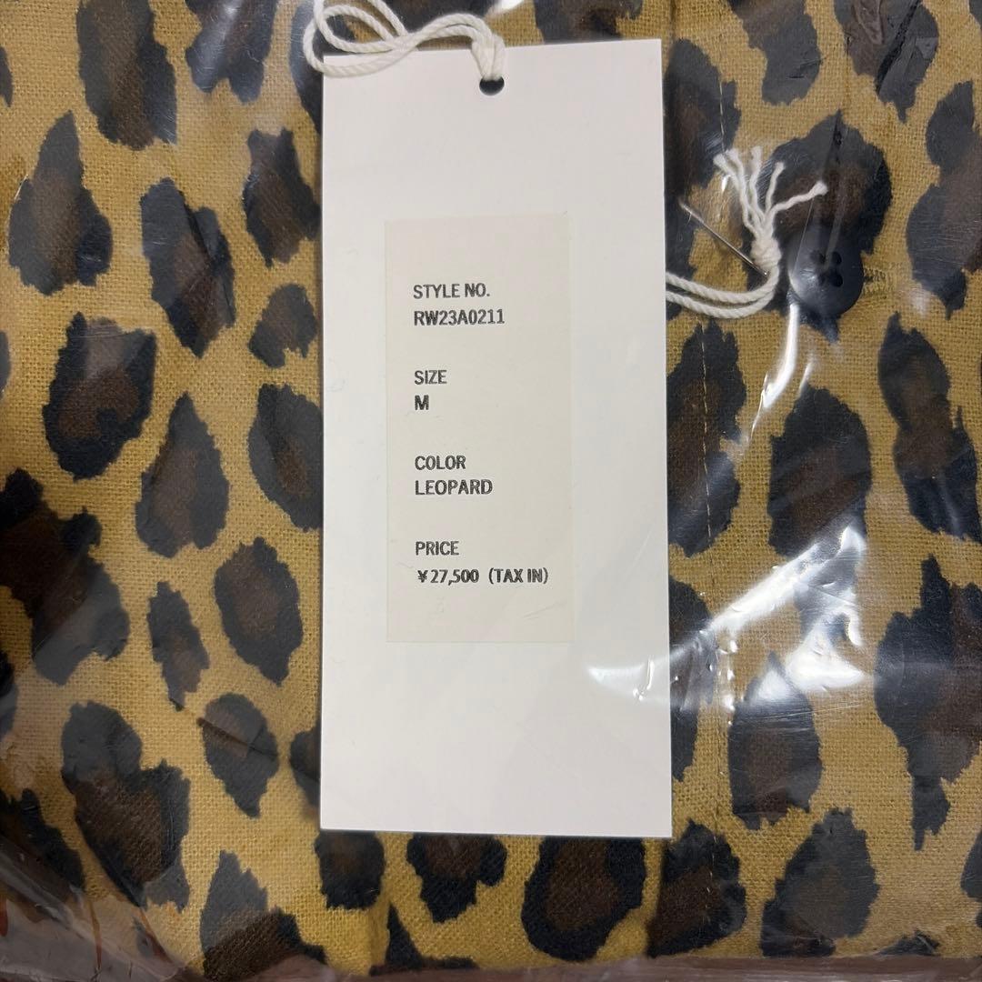 【新品】ROTTWEILER ロットワイラー　レオパードシャツ