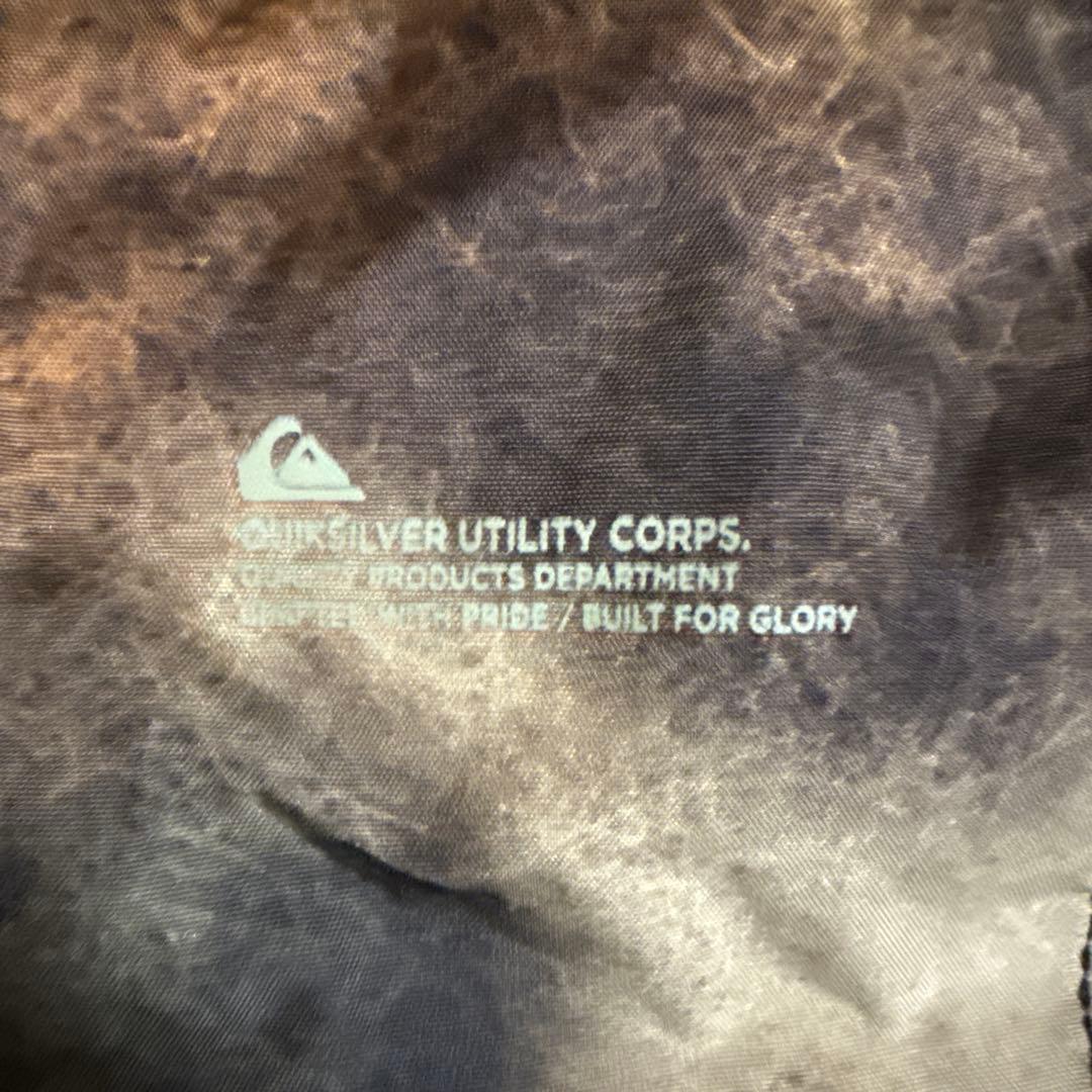 QUIKSILVER スノーボードウェア　セット　カモ柄