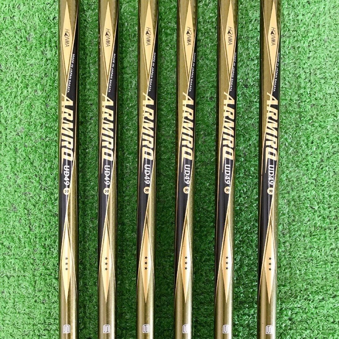 チ88★★★3Sホンマ BERES MG703 6本アイアンセット GOLD