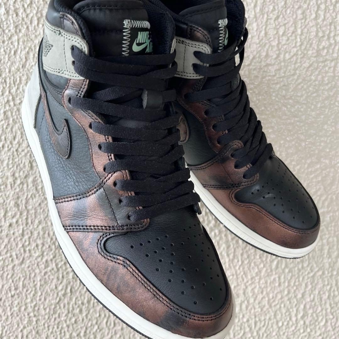 靴 NIKE AIR JORDAN 1 HI OG RUST SHADOW 27.5