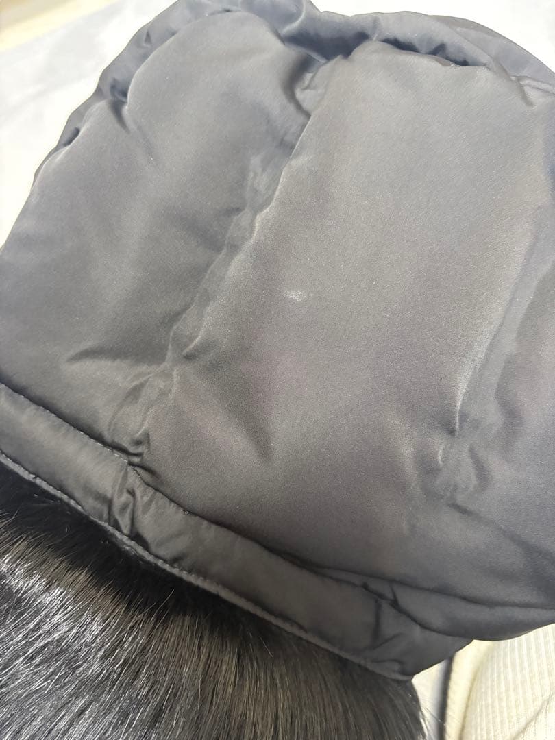 【週末限定】ZARA ダウンコート 黒 ファー付き フード L ロング 防寒