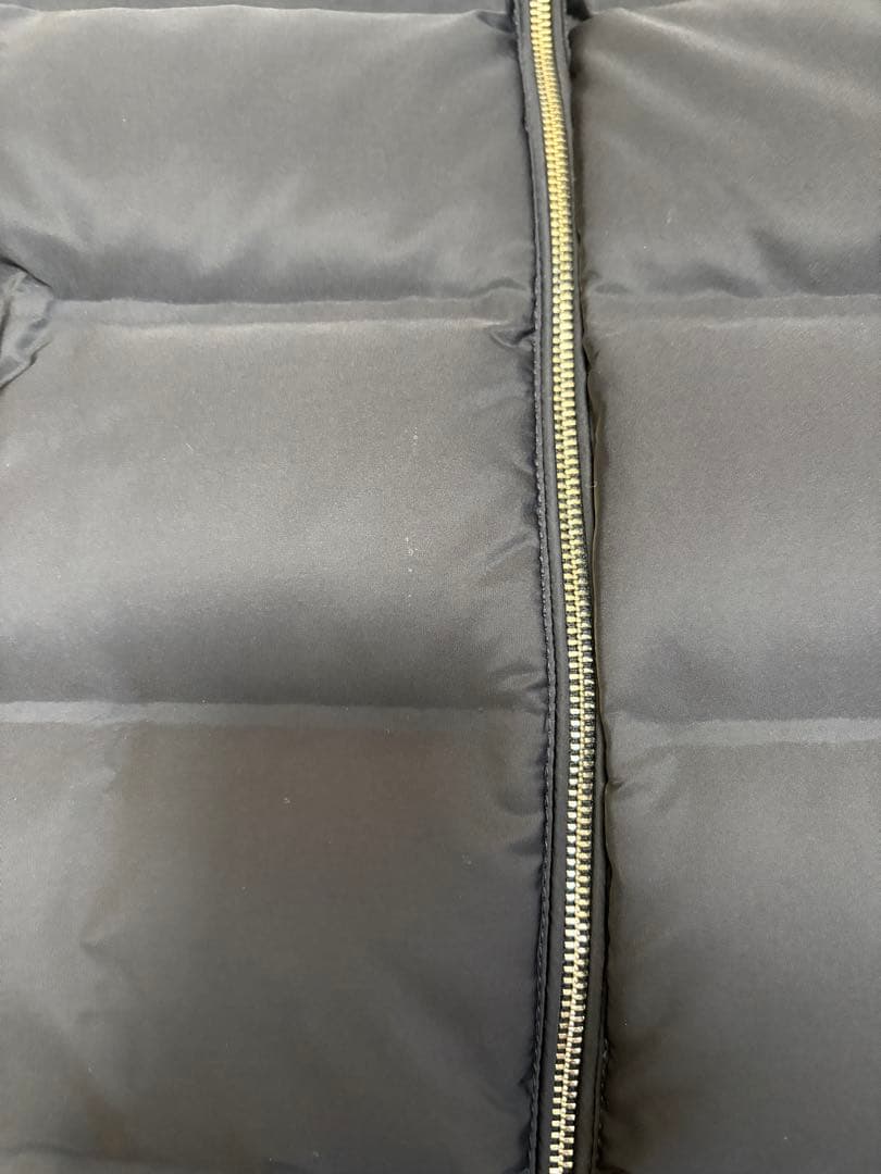 【週末限定】ZARA ダウンコート 黒 ファー付き フード L ロング 防寒