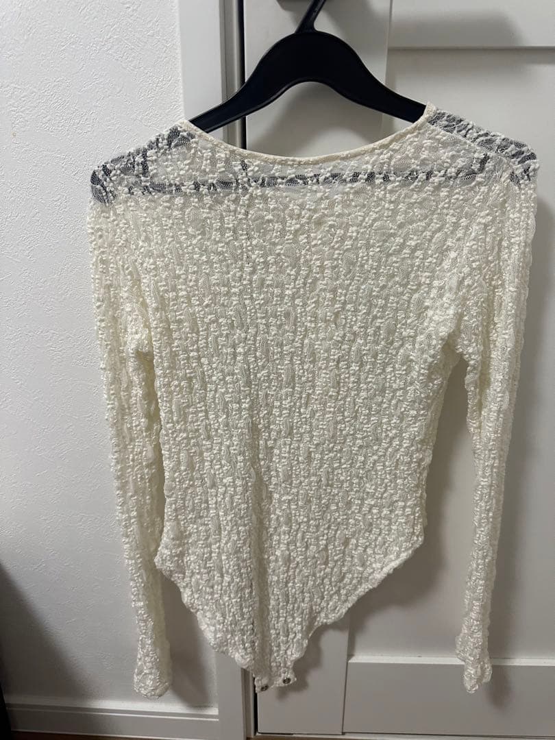 トップス CARLA Lace body suit - White size1