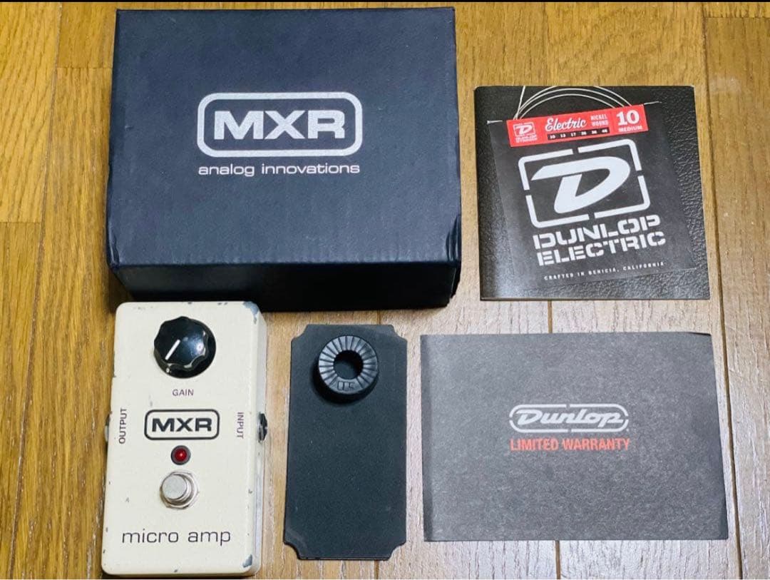MXR micro amp M-133 ブースター　ギターエフェクター　備品あり