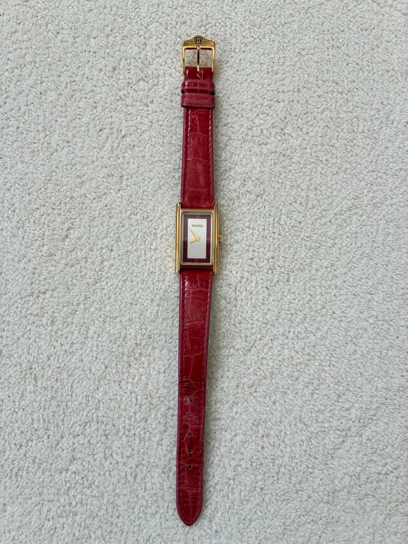 レディース 腕時計 長方形　レザー