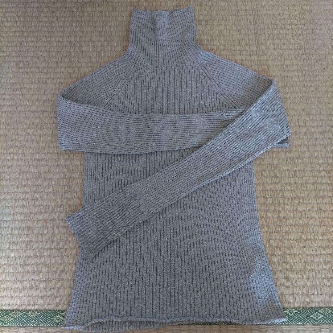 プリスティン　ヤクオーガニックコットン混リブタートル