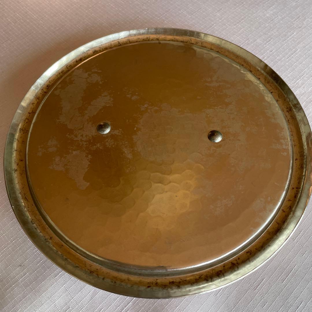 銅鍋　21cm 厚手両手鍋