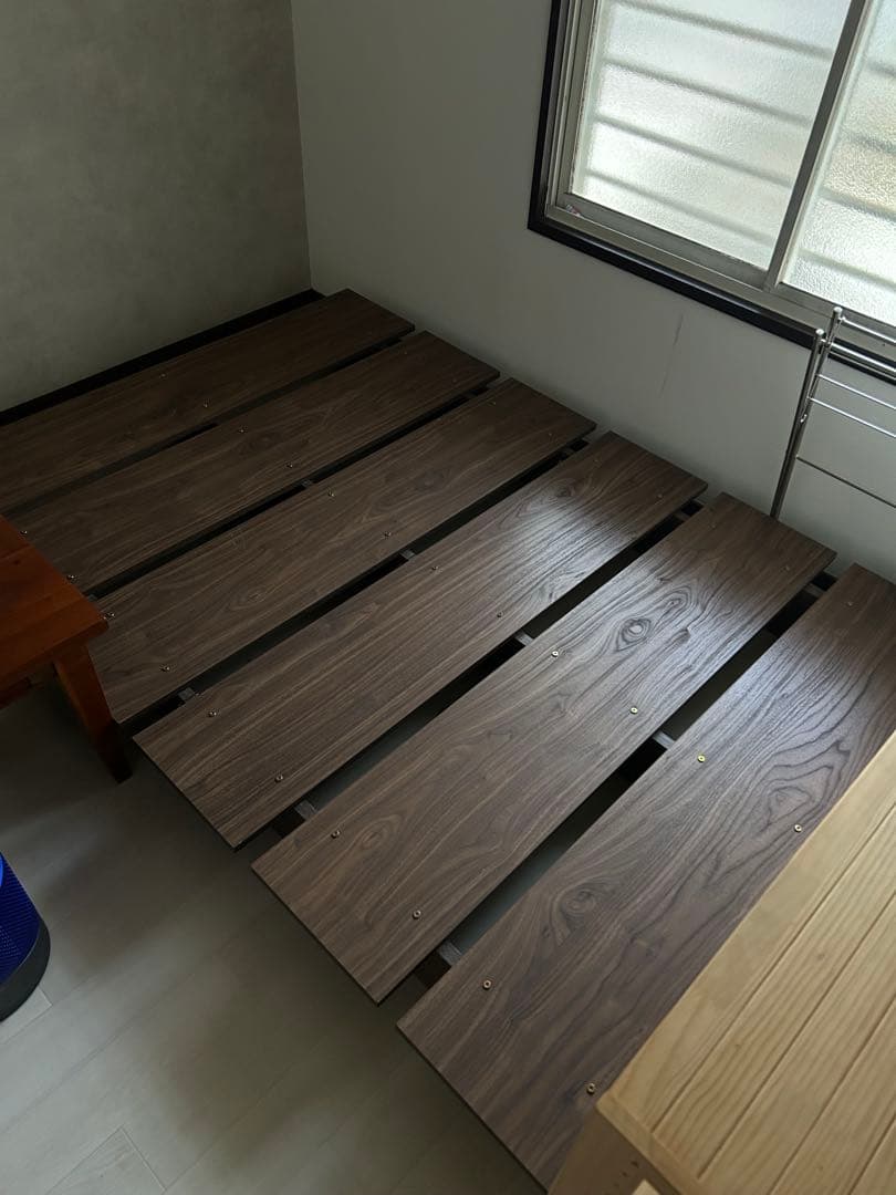 LOWYA ベッドフレーム セミダブル