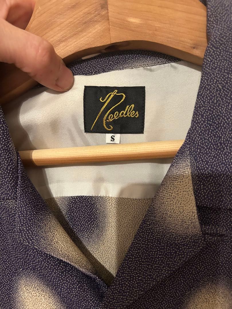 Needles ドット柄シャツ S