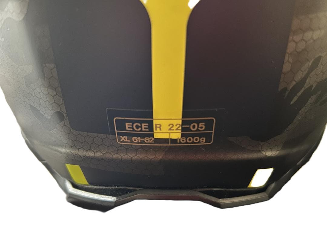 最終値下げ【超美品】HJC F70 Katra イエローカモ（XL 61/62）