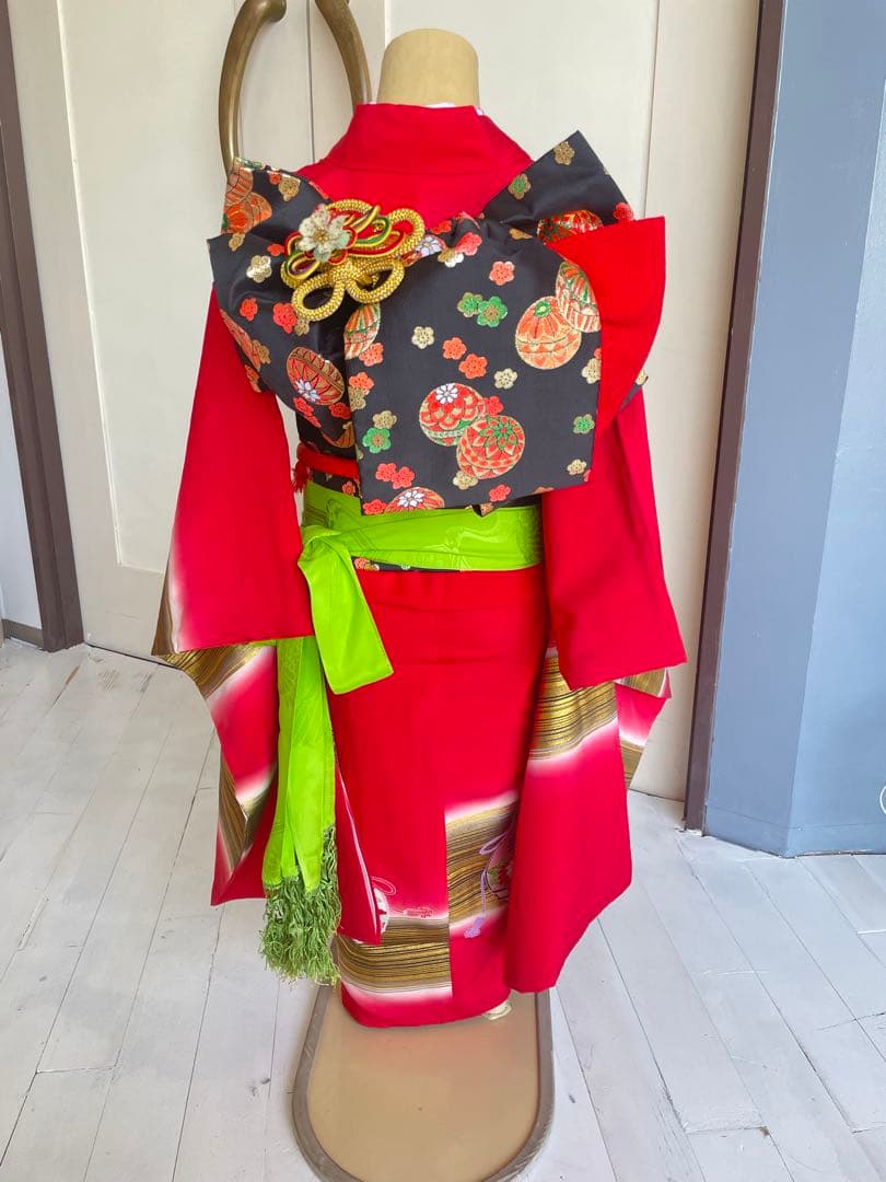 ⭐️金曜までSALE⭐️ 七五三７歳フルセット一式　レトロ　アンティーク　日本製A