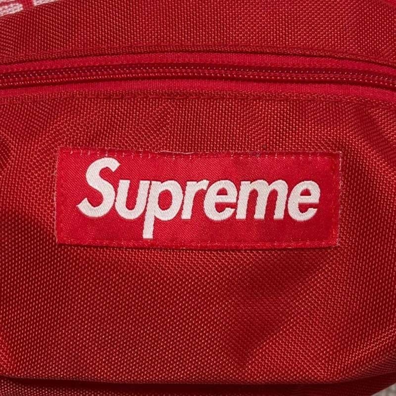 2938 Supreme 18SS Waist Bag Cordura レッド