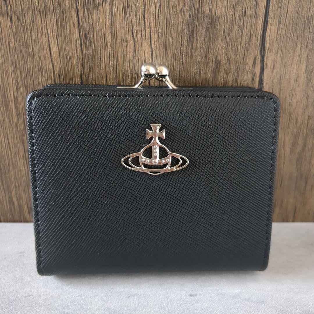 【新品】ヴィヴィアンウエストウッド　二つ折り財布　がま口　843VW631