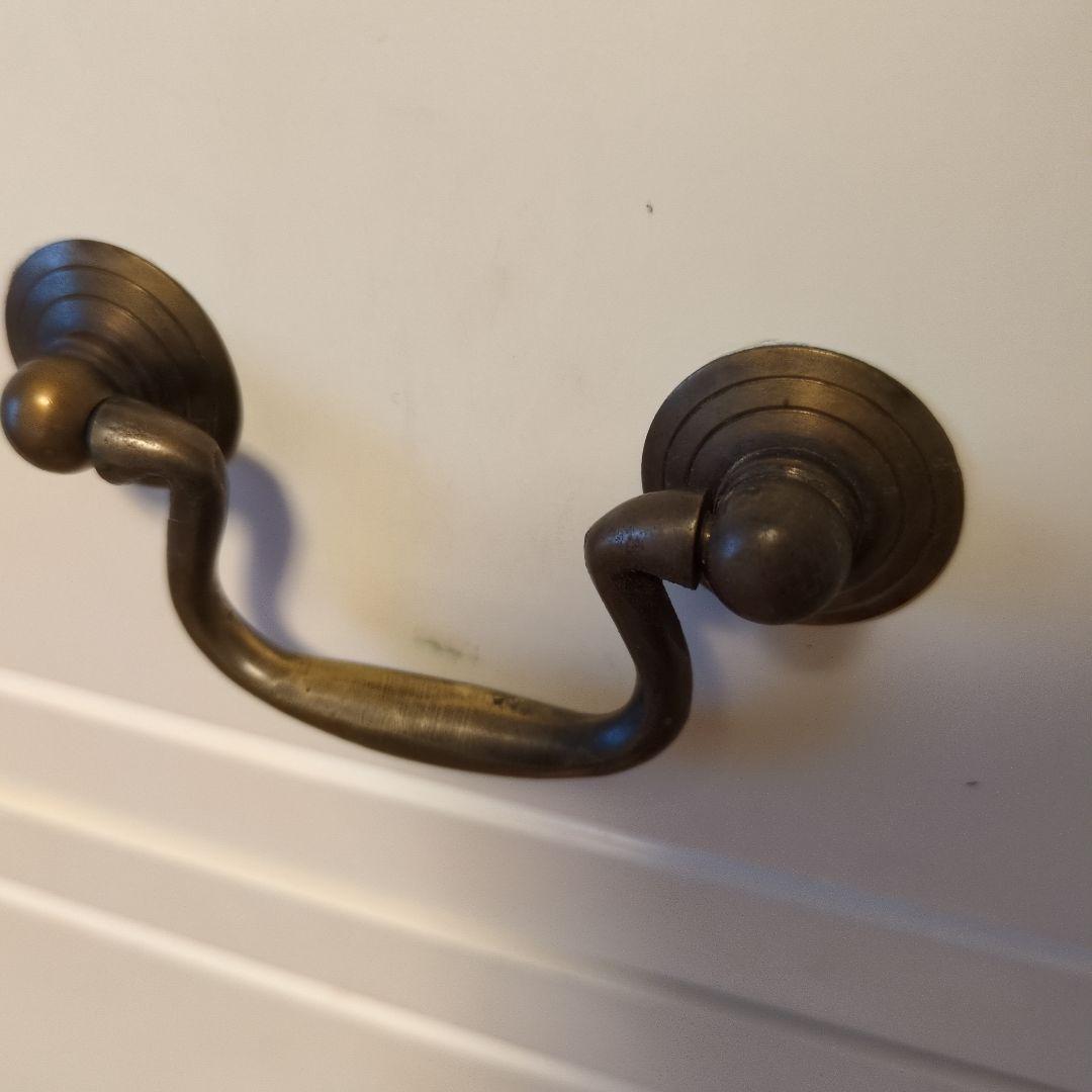 ホワイト木製チェスト 5段 ②