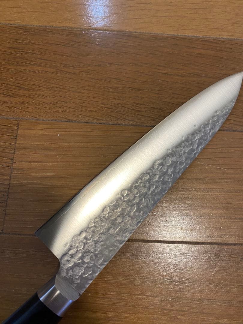 雲水　牛刀ツバ付　180mm