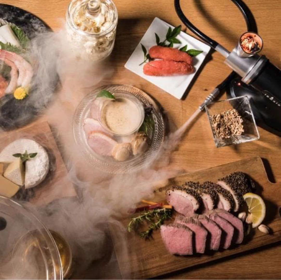 IBUSIST イブシスト 燻製機セット 【本体＆チップ＆ドーム】　新品　未使用