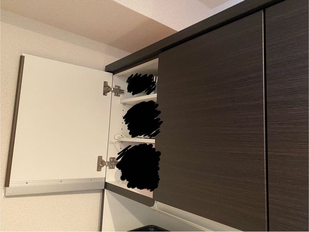 ニトリ レジューム 150TF-H／150QL-R DBR キッチンボード