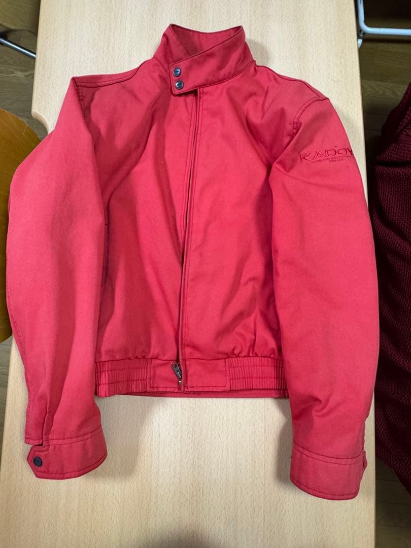 カドヤ　バイク用　スイングトップ　肩、脊椎パット入り　M