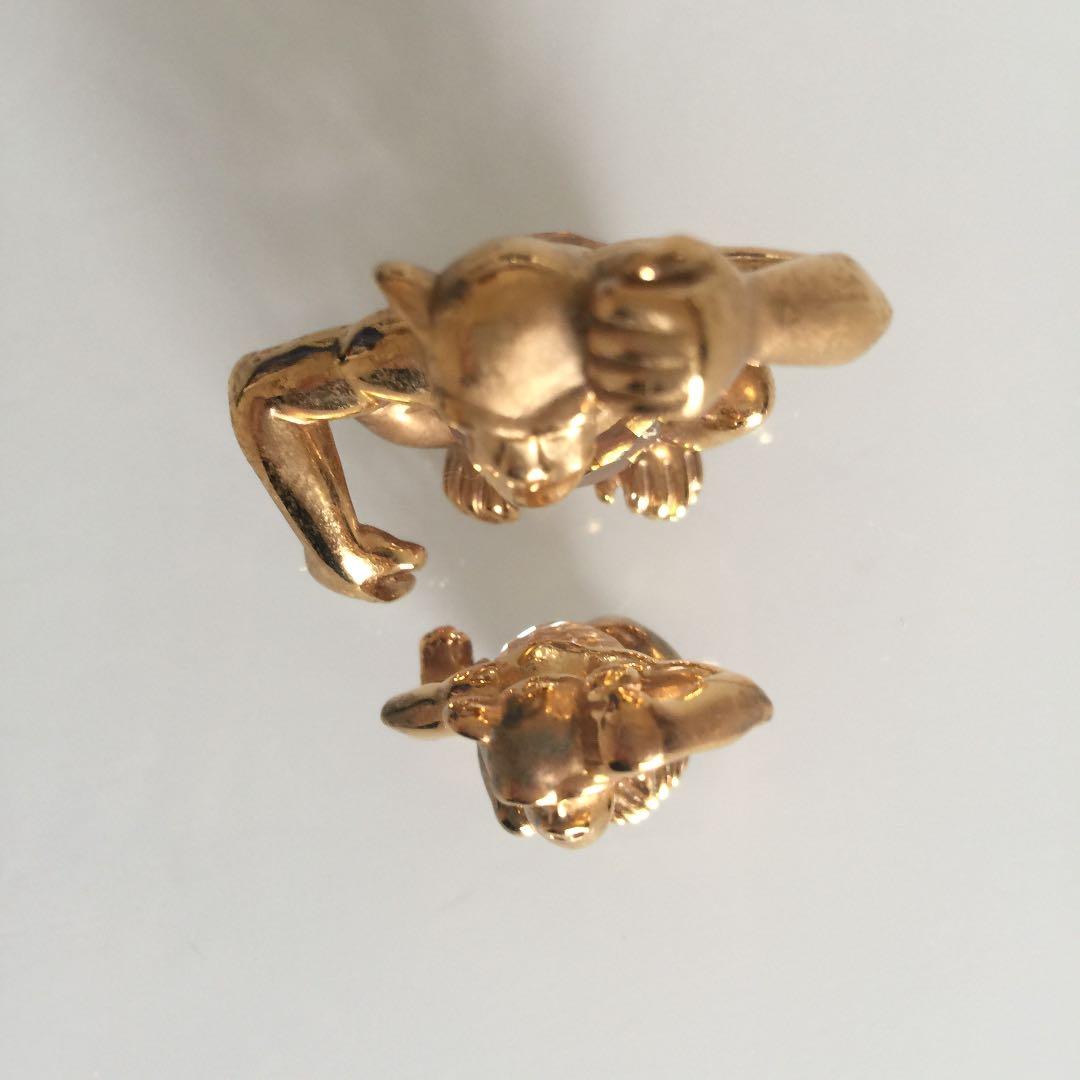 SWAROVSKI スワロスキー 猿 モンキー ペア