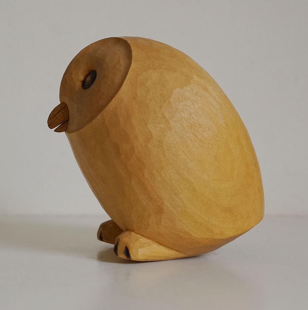 【ういるぴい工房】ゆらりんこ　ふくろう　クラフト