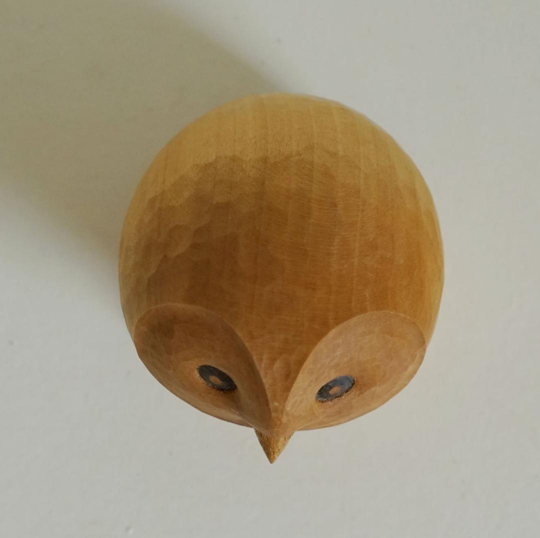 【ういるぴい工房】ゆらりんこ　ふくろう　クラフト