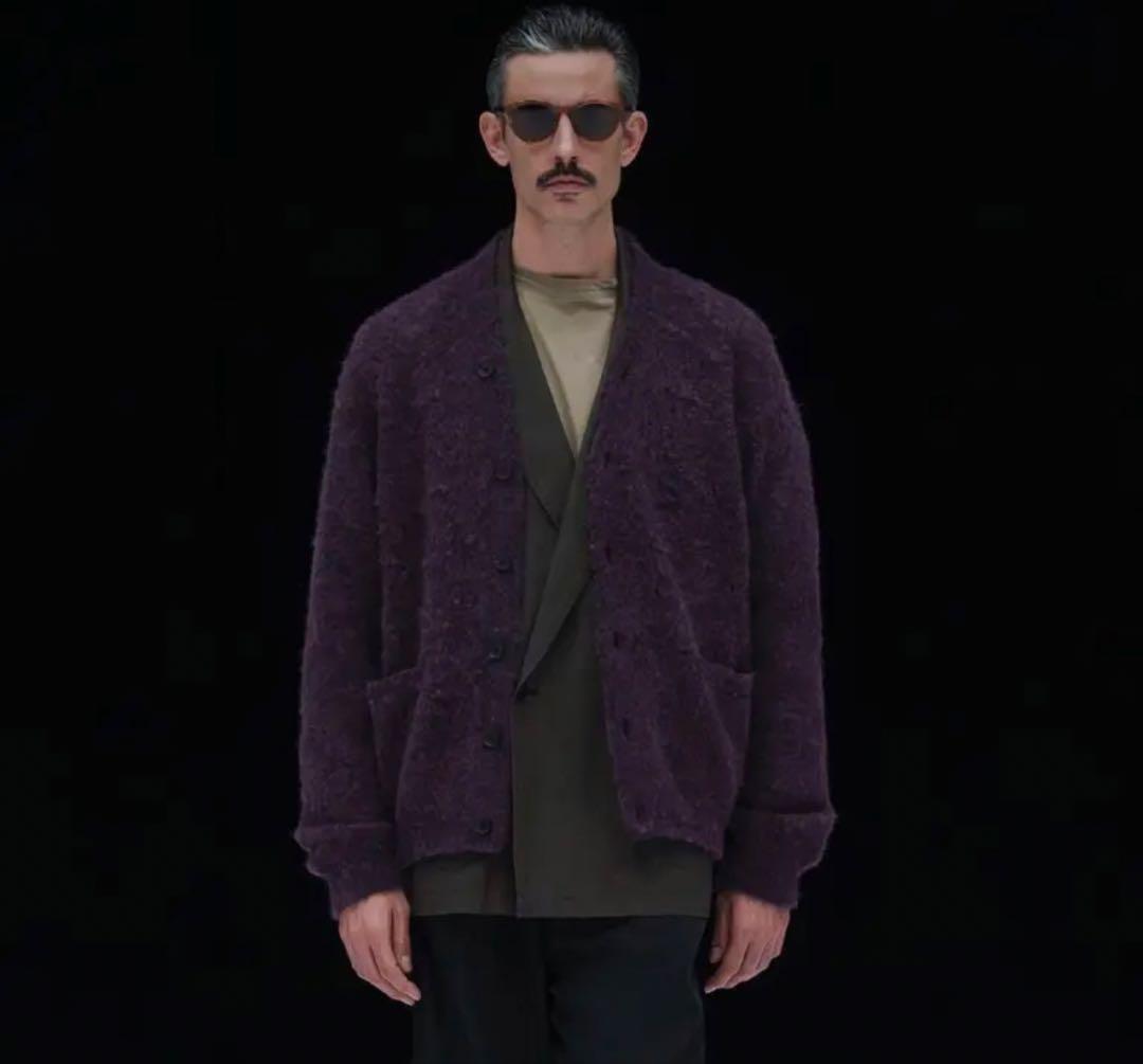 トップス YOKE 3color Mix Baby Alpaca Cardigan