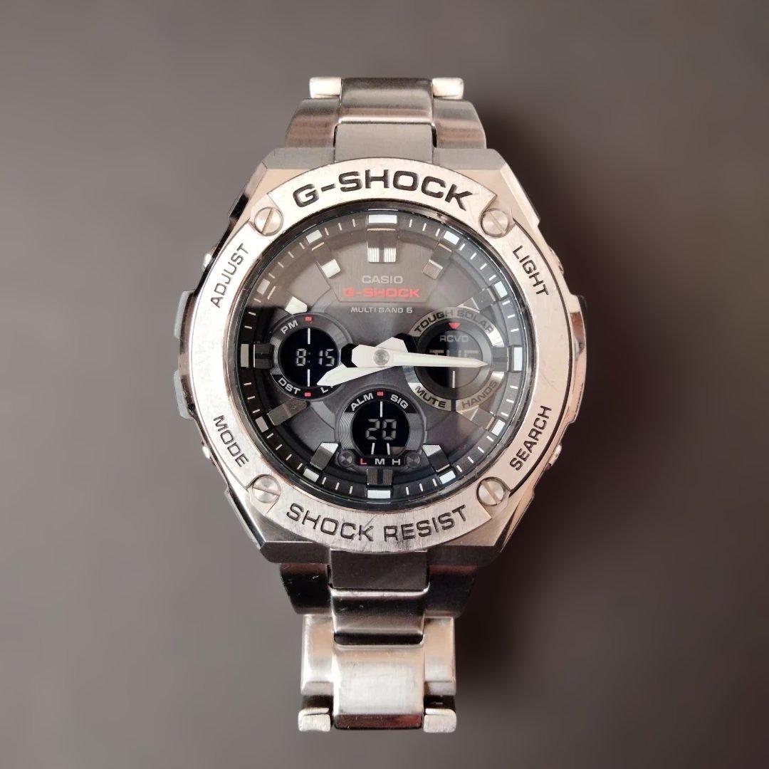 G-SHOCK GST−W110D　フルメタル電波ソーラー　タフソーラー
