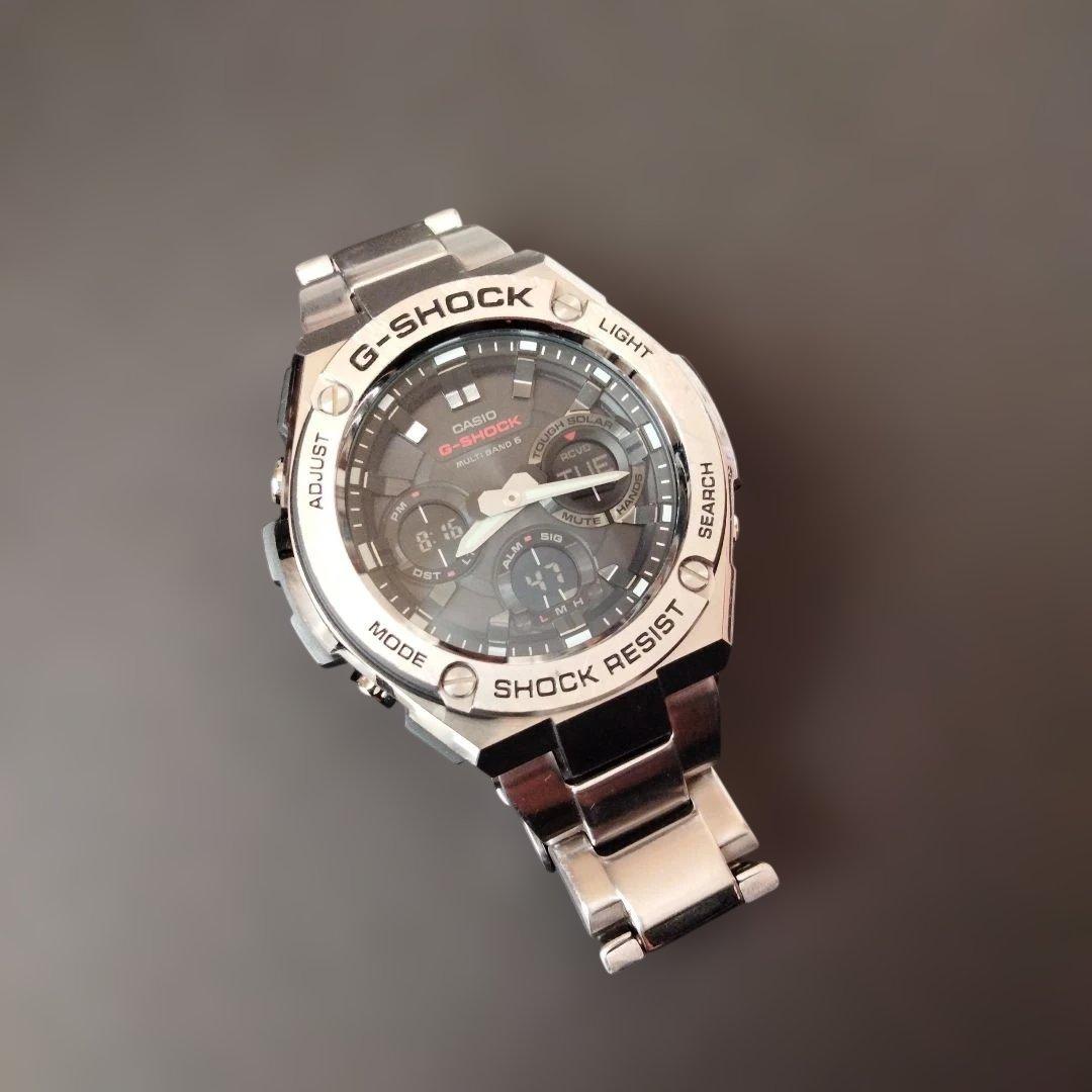 G-SHOCK GST−W110D　フルメタル電波ソーラー　タフソーラー