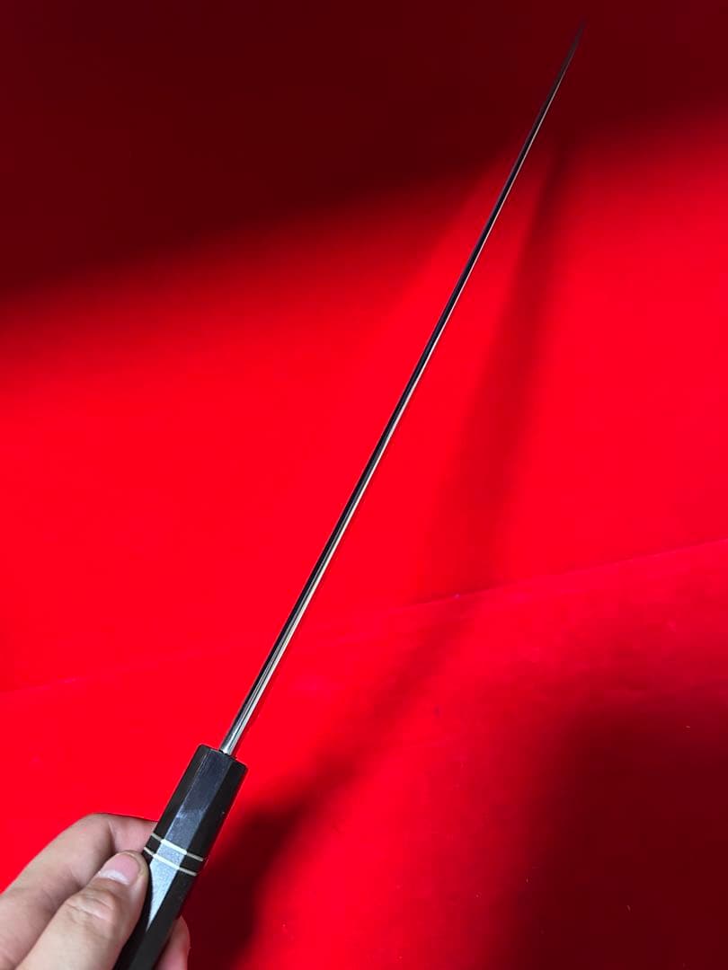 01519 包丁　新製品　先丸　マグロ包丁　VG10 日本製　切味抜群　未使用