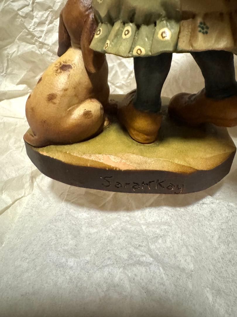 ANRI 木彫り人形 2000体限定 アンリ フィギュア フィギュリン