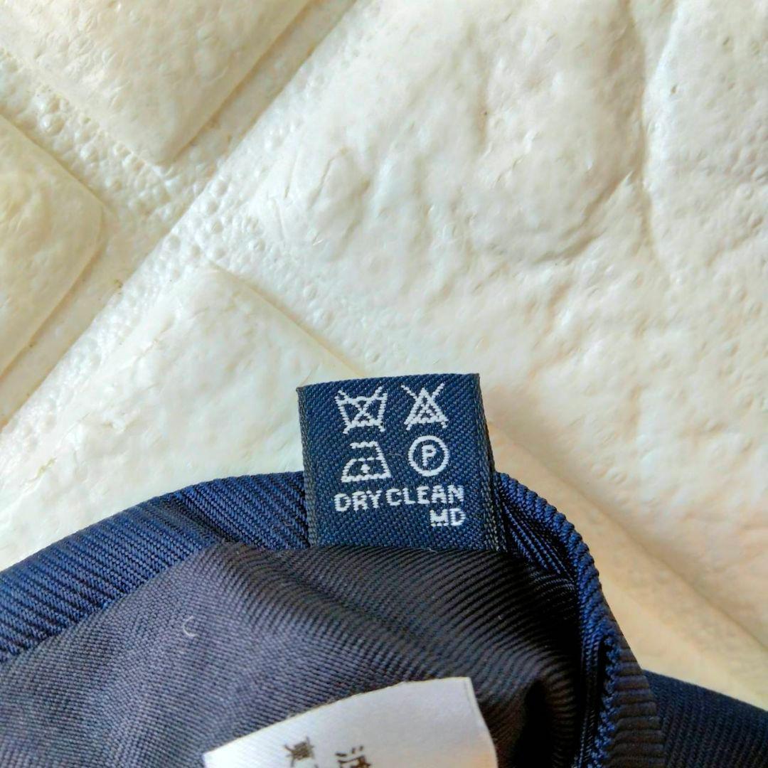 ドレイクス【美品】ネクタイ　シルク100%　イングランド製　ネイビー系