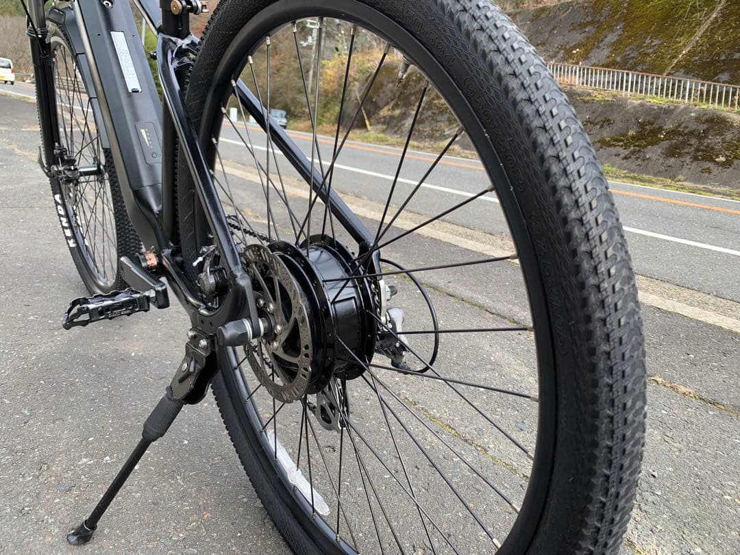 【動作確認済】送料無料電動アシスト自転車 36V7.4Ah 8速 27.5