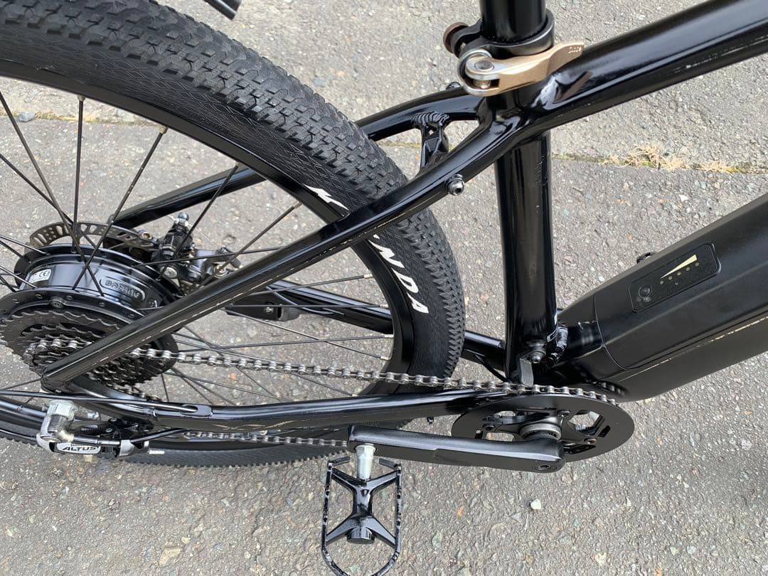 【動作確認済】送料無料電動アシスト自転車 36V7.4Ah 8速 27.5