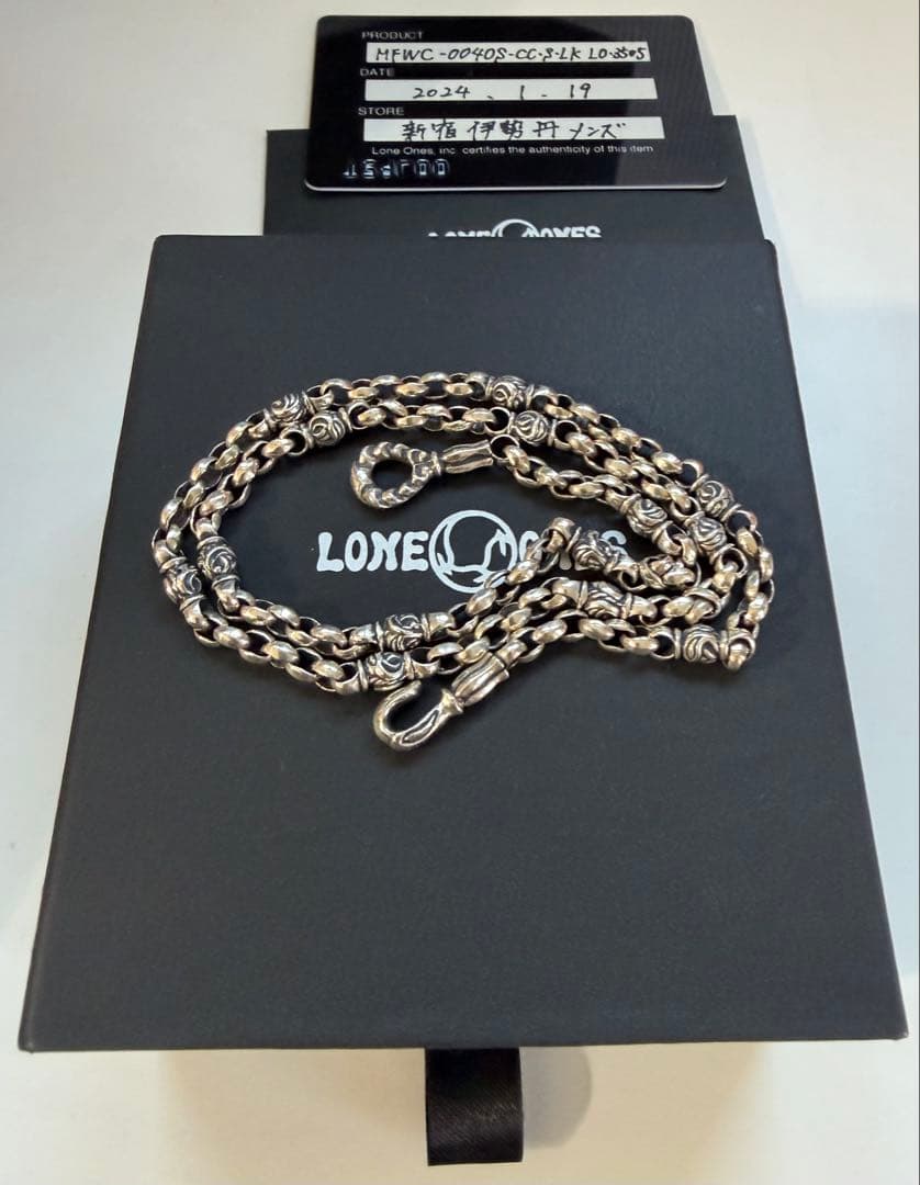 最終価格【美品】ロンワンズ LONE ONES ミニシルクイーグル ネックレス