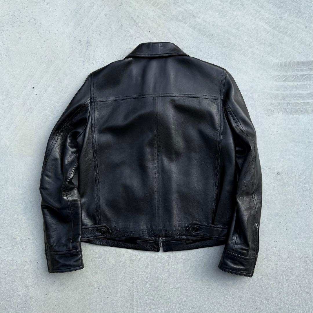【サイズ2】90s agnès b special leather jacket