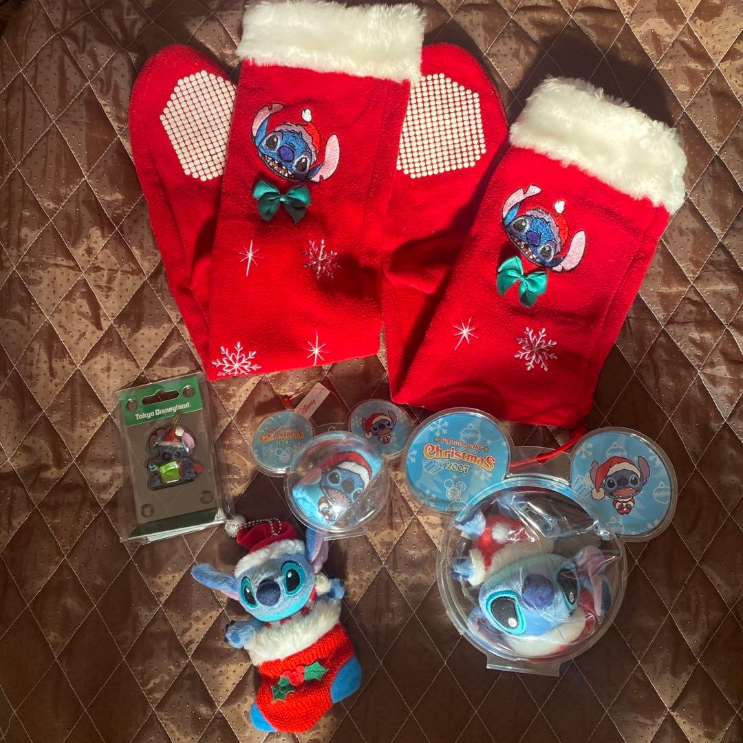 ディズニーストア　ディズニーリゾート　スティッチ　クリスマス