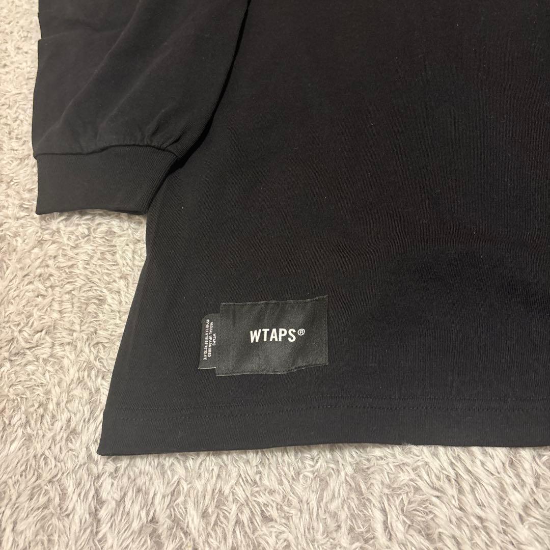 (タケ)WTAPS ロンT ブラック　X30