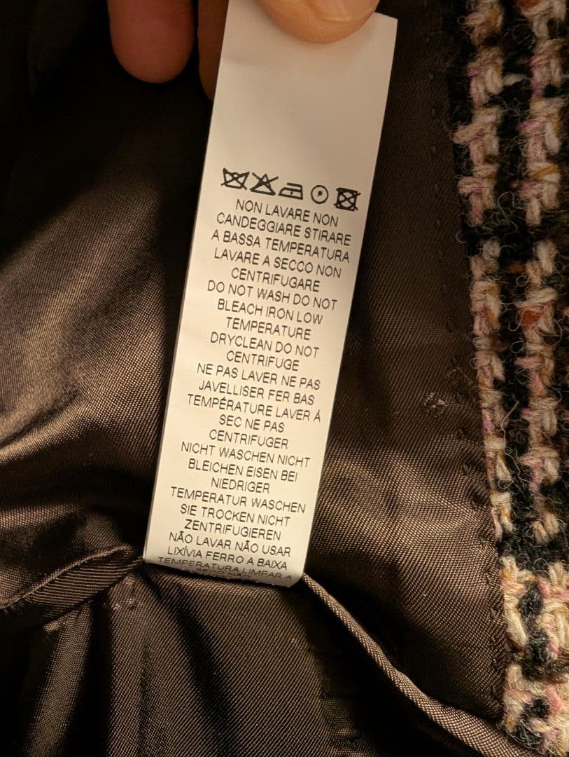 BRIANDALESブライアンダレス チェスターコートラルディーニタリアトーレ