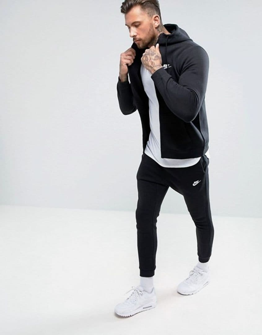 ナイキ フレンチテリー セットアップ ブラック 新品未使用