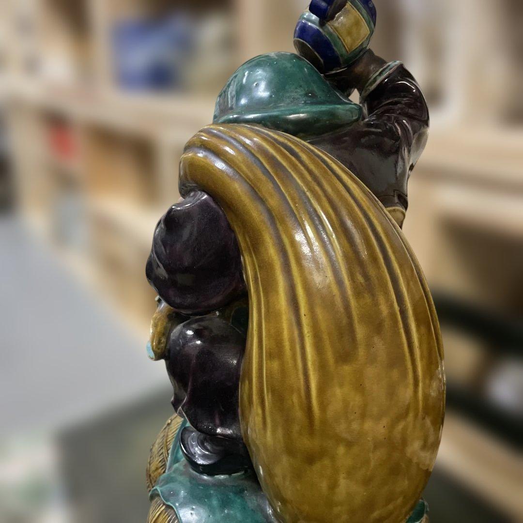 大黒様　陶器製　七福神　日本骨董 美術品　アンティーク
