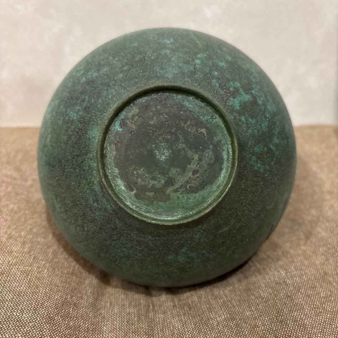 梅　玉寿　高岡銅器　彫金細工　ブロンズ