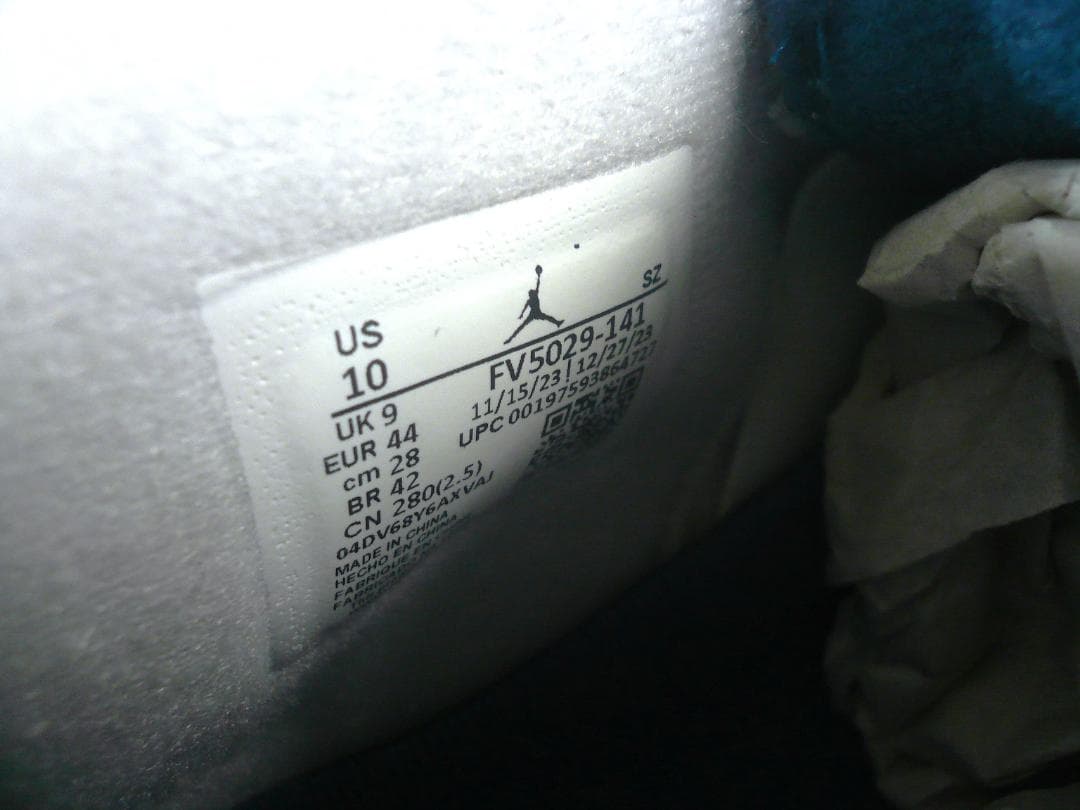 靴 NIKE AIR JORDAN 4 RETRO OG FV5029-141