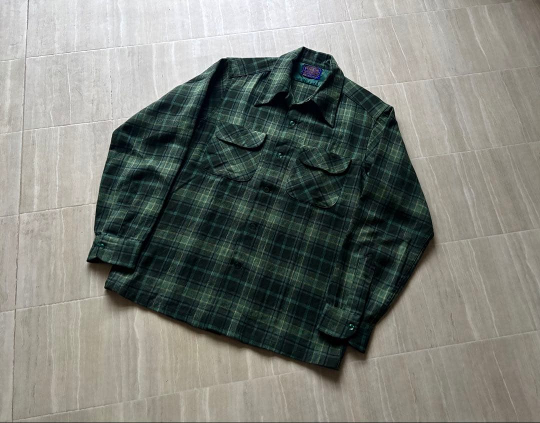 PENDLETONボードシャツM｜FJタウンクラフトRRL50s60sジェラード