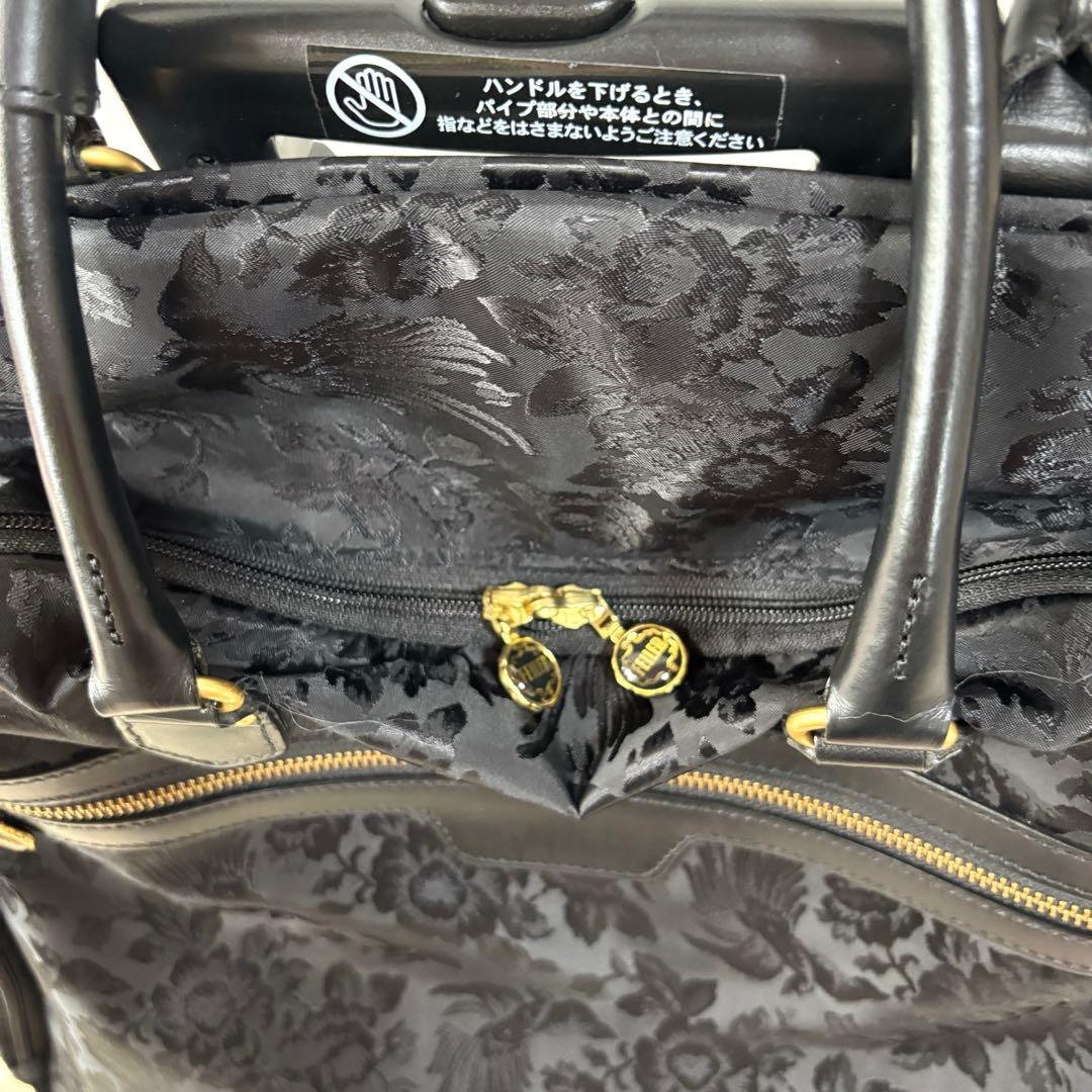 【美品】フェイラー　パラディス トローリーバッグ　キャリーバック　黒