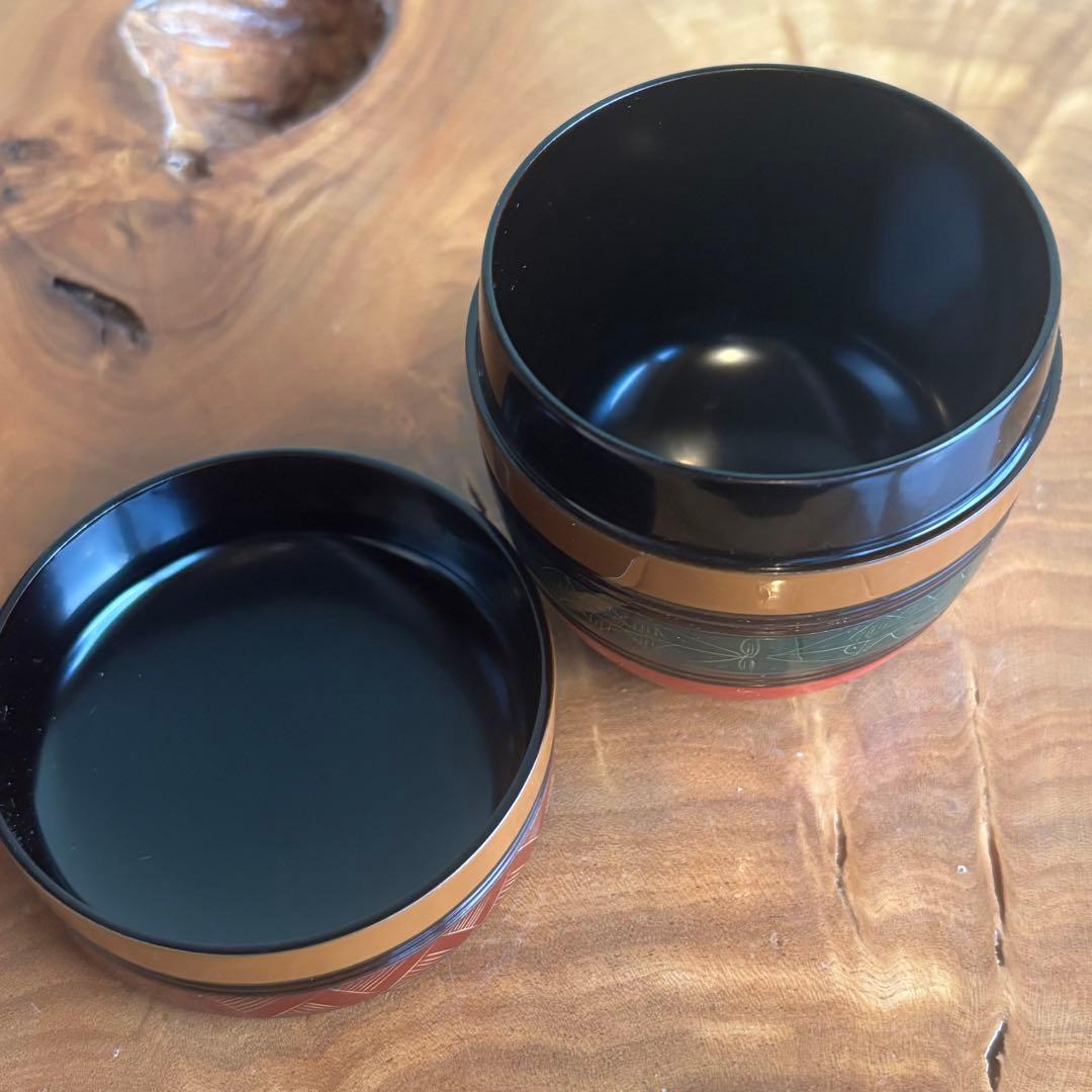 唐物写 独楽棗 道場宗廣造 棗 茶道具 共箱