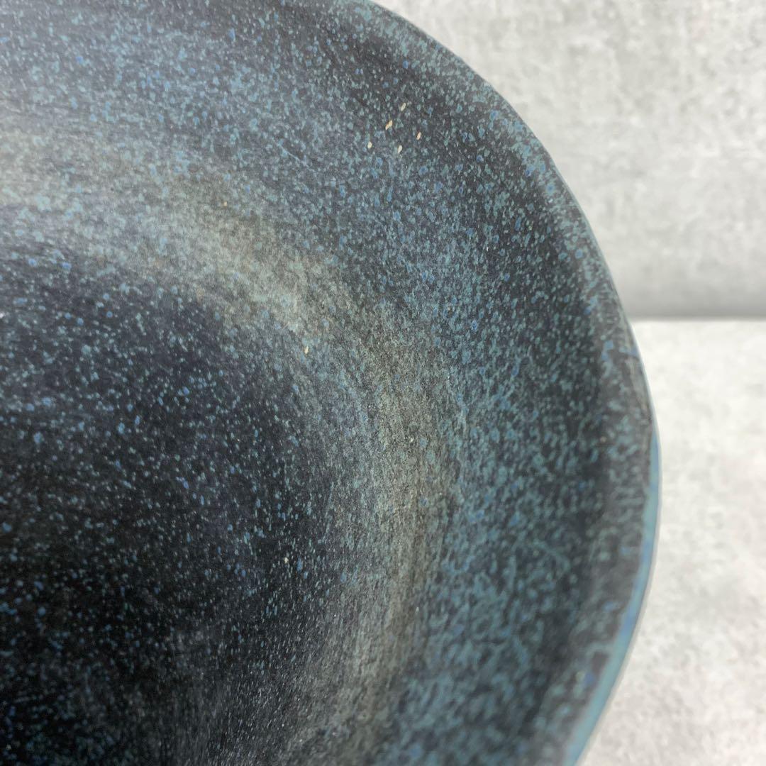 花器 延美 高さ約20cm 池坊 灰青色 生花 立花 華道 フラワーベース