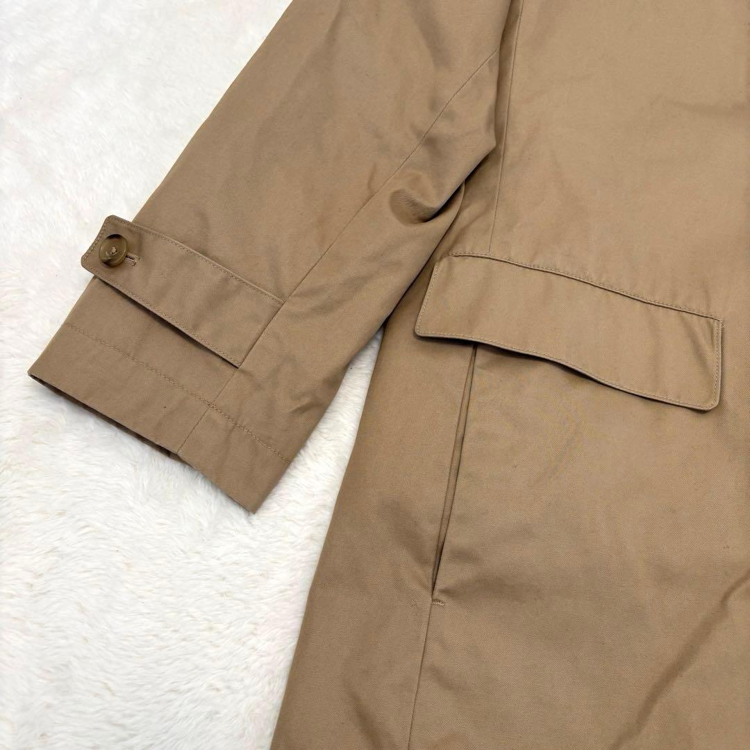 【美品 XL】ユナイテッドアローズ ダウンライナー ステンカラーコート ベージュ