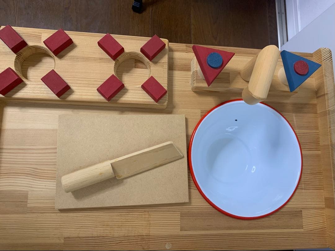 木製ままごとキッチン（棚付き） KHM-C sosion 夢工場